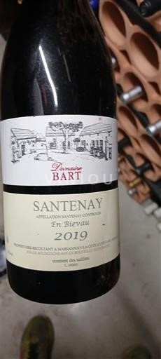 Burgundija Santenay Domaine Bart En Bievau 2019
