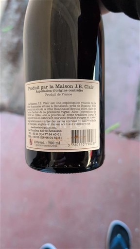 Beaujolais Brouilly Maison J.B. Clair 2021