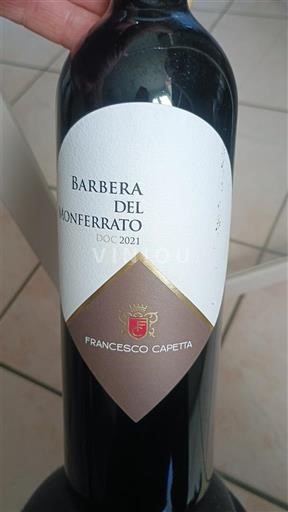 Piemonte Barbera del Monferrato Francesco Capetta 2021
