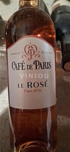 Languedoc ja Roussillon Pays d'Oc Café de Paris Le Rosé Ei vuosikertaa