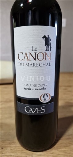 Languedoc y Rosellón Costas Catalanas Domaine Cazes Le Canon du Maréchal Syrah-Grenache 2023
