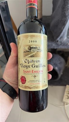 Bordeaux Saint-Émilion Château Vieux Guillou 2000