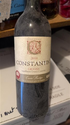 Bordeaux Graves Constantin Prestige 2010