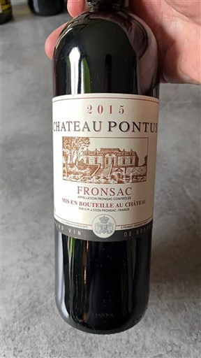 Bordeaux Fronsac Château Pontus 2015