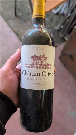 Bordeaux Pessac-Léognan Grand Cru Classé Château Olivier 2011