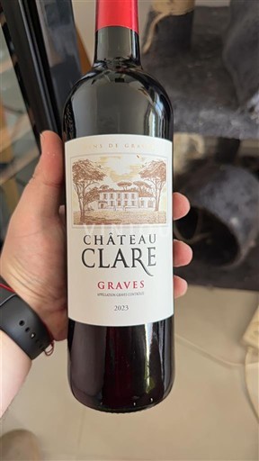 Bordeaux Graves Château Clare 2023