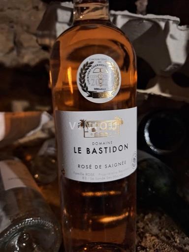 Provence, hạ lưu Rhône, Corse Địa Trung Hải Domaine Le Bastidon Rosé de Saignée 2022