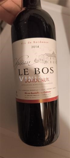 Burdeos Bordeaux Château Le Bos 2014