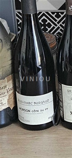 Beaujolais Morgon Jean-Marc Burgaud Côte du Py 2021