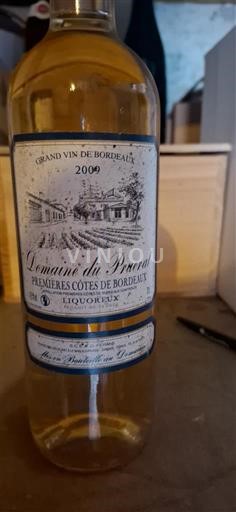 Burdeos Primeras Colinas de Burdeos Domaine Preveau 2009