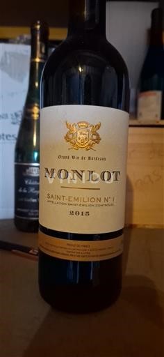 Bordeaux Saint-Émilion Monlot Saint-Émilion N°1 2015