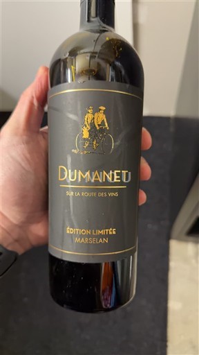 Linguadoca e Rossiglione Paese d'Oc Dumanet Édition Limitée Marselan 2023