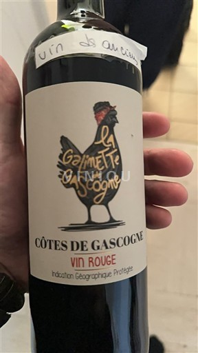Sydvestfrankrig Côtes de Gascogne La Galinette de Gascogne Ikke årgangsbestemt