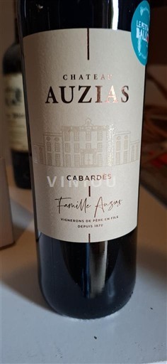 Langvedok Cabardès Château Auzias 2019