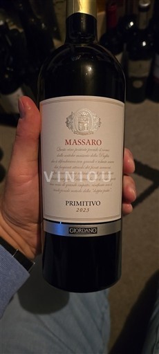 Apulia Susumaniello Salento Giordano Massaro 2023