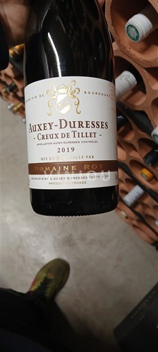 Burgundy Auxey-Duresses Domaine Roy Creux de Tillet 2019
