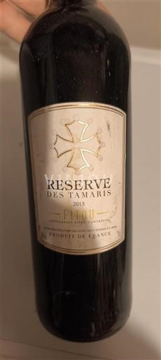 Langvedok Faugères Réserve des Tamaris 2013