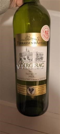 Sydväst Bergerac Terrasses d'Autan Sauvignon 2023