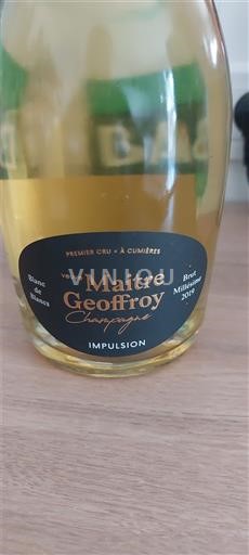 Champagne Sâm-panh Veuve Maître Geoffroy Impulsion 2019