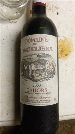 Sydväst Cahors Domaine S Bateliers 2000
