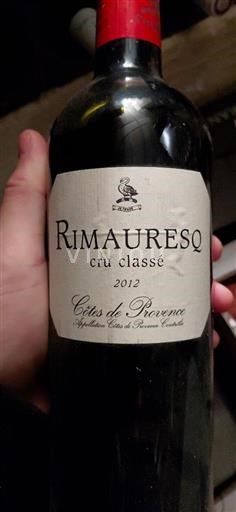 Provence Côtes-de-Provence Cru Classé Rimauresq 2012