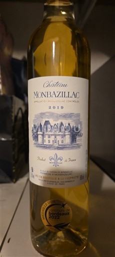 Sudoeste Monbazillac Château Monbazillac 2019
