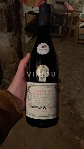Vale do Ródano Beaumes de Venise Héritage du Cavare 2023