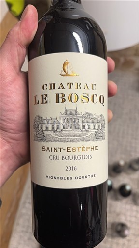 Bordeaux Saint-Estèphe Cru Bourgeois Château Le Boscq 2016