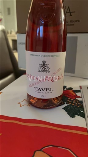 Rona dolina Tavel Château Aqueria 2024