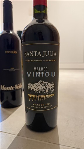 Mendoza Thung lũng Uco Santa Julia High Altitude Vineyards 2023