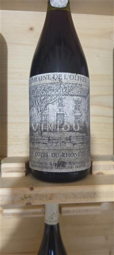 Rhônedalen Côtes du Rhône Domaine L'Olivet 1985