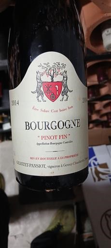 Burgundsko Gevrey-Pansiot Pinot Fin 2014