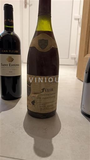 Burgundija Fixin Clos Saint Louis Vieilles Vignes 1986