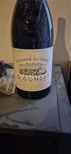 Rona dolina Gigondas Domaine Terme 2019