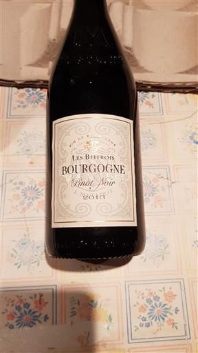 Bourgogne Les Beffrois Pinot Noir 2013