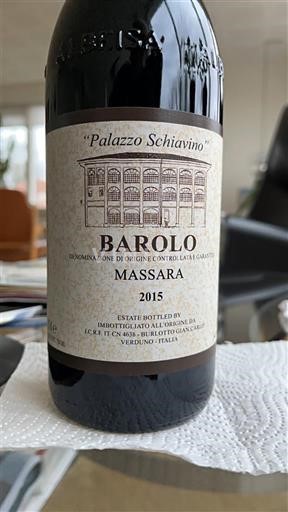Piamonte Barolo Palazzo Schiavino Massara 2015
