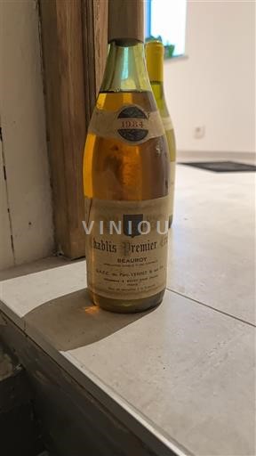 Burgundi Chablis Premier Cru Larc et Fils Beauroy 1984