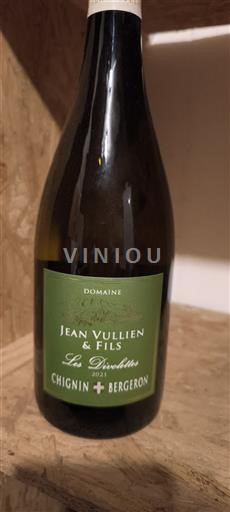 Savoja in Bugey Chignin-Bergeron Jean Vullien & Fils Les Dédicités 2021