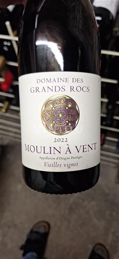 Beaujolais Moulin-à-vent Domaine S Grands Rocs Vieilles vignes 2022
