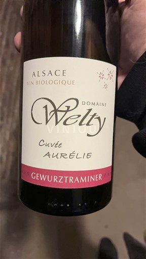 Alzacija Gewürztraminer Domaine Welty Aurélie 2023