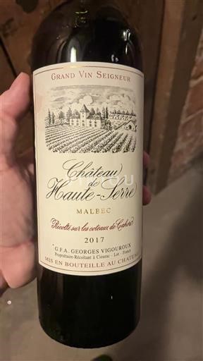 Sydväst Cahors Château Haute-Serre 2017
