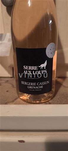Linguadoca e Rossiglione Paese d'Oc Serre aux Loups Bergerie Cassin Grenache 2023