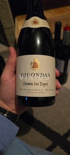 Rona dolina Gigondas Chemin des Papes Neleten.