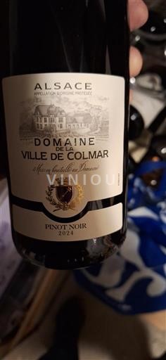 Alsacia Domaine La Ville de Colmar Pinot Noir 2024