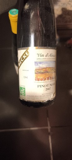 Alsace Jean Becherer 2007