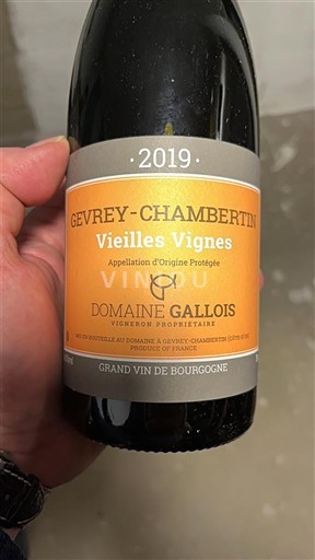Бургундія Gevrey-Chambertin Domaine Gallois Vieilles Vignes 2019