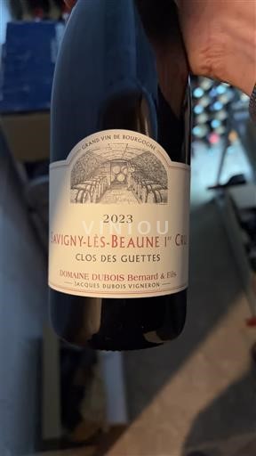 Burgund Savigny-lès-Beaune Premier Cru Domaine Bois Bernard & Fils Clos des Guettes 2023