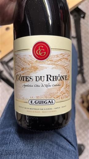 Rhônedalen Côtes du Rhône E. Guigal 2022 Icke årgångsbetecknad