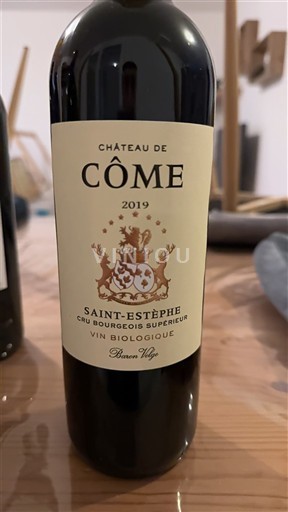 Burdeos Saint-Estèphe Château Côme 2019
