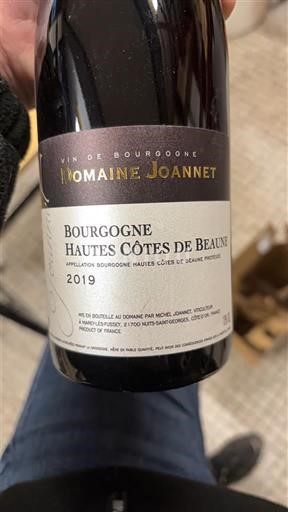 Bourgogne Domaine Joannet 2019